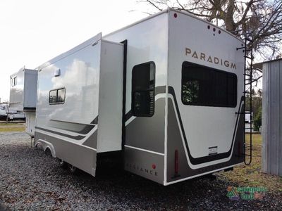 2026 Alliance RV Paradigm — engine compartment view