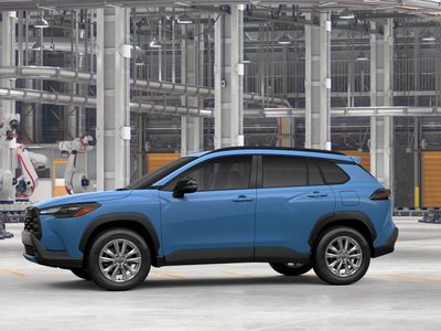 2026 Toyota Corolla Cross — rear three-quarter view