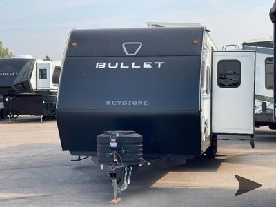 2026 Keystone RV Bullet Classic — rear three-quarter view