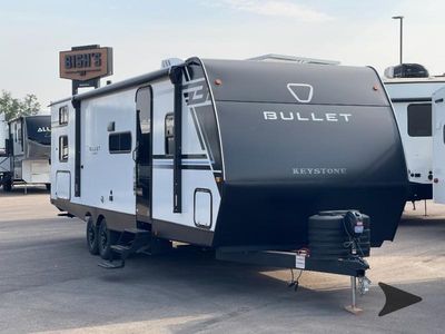2026 Keystone RV Bullet Classic — front three-quarter view
