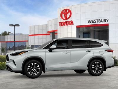 2026 Toyota Highlander Hybrid — rear three-quarter view