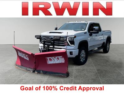 2024 Chevrolet Silverado 2500 HD High Country in Summit White — front three-quarter view