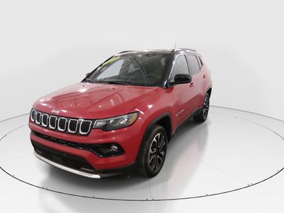 2023 Jeep Compass — rear three-quarter view