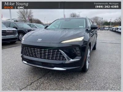 2026 Buick Envision Avenir in Ebony Twilight Metallic — front three-quarter view