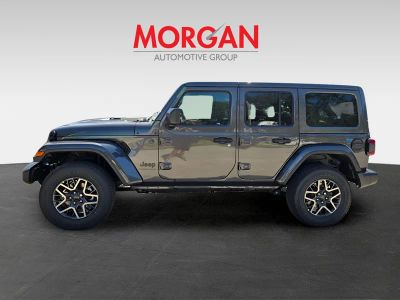2025 Jeep Wrangler — rear three-quarter view