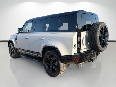 2026 Land Rover Defender 110 — rear three-quarter view