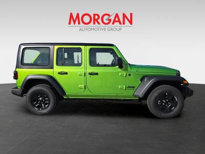 2026 Jeep Wrangler — rear three-quarter view