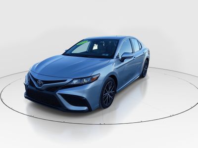 2024 Toyota Camry — rear three-quarter view
