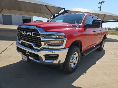 2026 RAM 2500 Tradesman in Flame Red Clearcoat — front three-quarter view