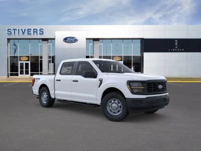 2026 Ford F-150 XL in Oxford White — front three-quarter view