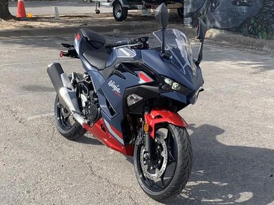 2026 Kawasaki Ninja 500 ABS Metallic Matte Twilight Blue - Photo 2