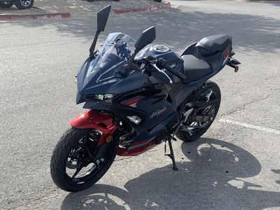 2026 Kawasaki Ninja 500 ABS Metallic Matte Twilight Blue - Photo 4