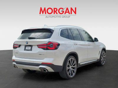 2022 BMW X3 — rear three-quarter view