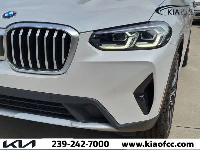 2022 BMW X3 — engine compartment view