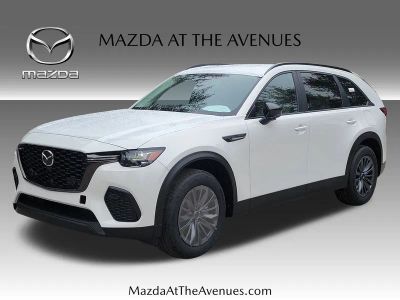 2026 Mazda CX-70 PHEV SC Plus in White — front three-quarter view
