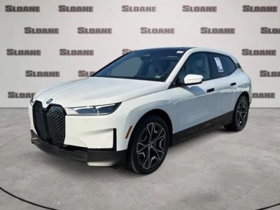 2024 BMW iX — rear three-quarter view
