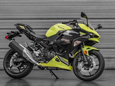 2026 Kawasaki Ninja 500 ABS Metallic Yellowish Green/Ebony - Photo 1