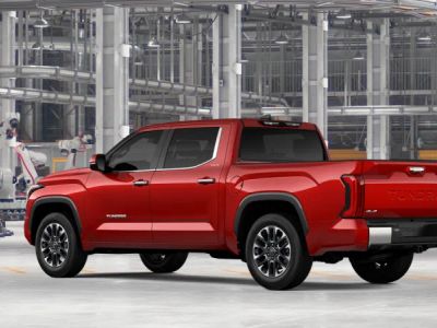 2026 Toyota Tundra — engine compartment view