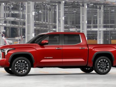 2026 Toyota Tundra — rear three-quarter view