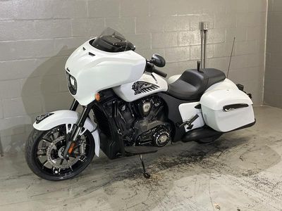 2025 Indian Motorcycle Chieftain PowerPlus Dark Horse 112 Ghost White Metallic Smoke - Photo 4
