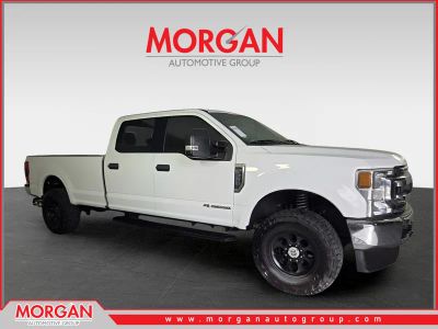 2020 Ford F-350SD XLT in White — front three-quarter view