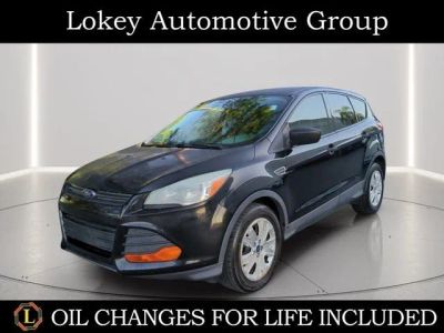 2016 Ford Escape S in Shadow Black — front three-quarter view