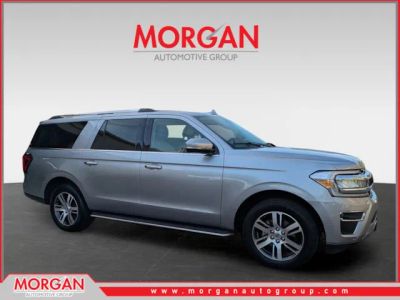 2023 Ford Expedition Max Limited in Silver — front three-quarter view