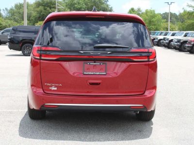 2027 Chrysler Pacifica — rear three-quarter view