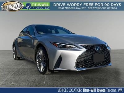 2023 Lexus IS 300 in Iridium — front three-quarter view