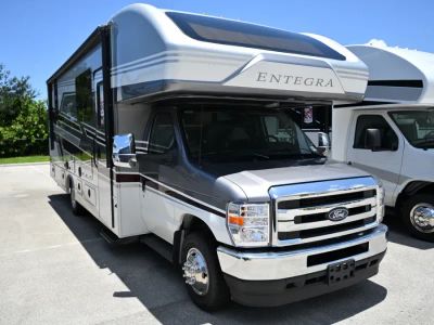 2027 Entegra ODYSSEY — front three-quarter view