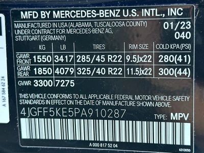 2023 Mercedes-Benz GLS — photo 27 view