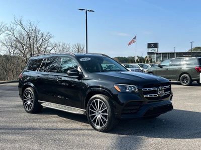 2023 Mercedes-Benz GLS 450 in Black — front three-quarter view