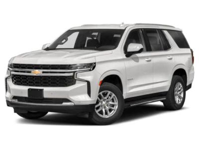 2022 Chevrolet Tahoe LS in Black — front three-quarter view