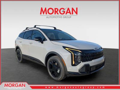 2026 Kia Sportage Plug-In Hybrid X-Line in Wolf Gray — front three-quarter view