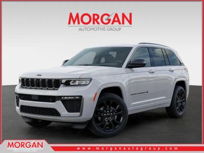 2026 Jeep Grand Cherokee Limited in White/off-white — front three-quarter view