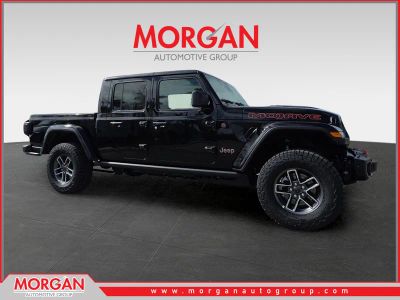 2026 Jeep Gladiator Mojave in Black — front three-quarter view