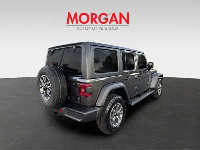 2025 Jeep Wrangler — rear three-quarter view