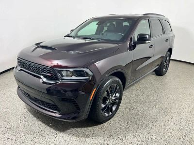 2025 Dodge Durango GT Plus in Red Oxide — front three-quarter view