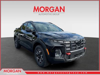 2026 Hyundai SANTA CRUZ XRT in Phantom Black — front three-quarter view