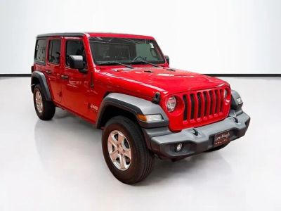 2018 Jeep Wrangler — rear three-quarter view