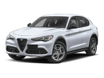2026 Alfa Romeo Stelvio Base in Gray — front three-quarter view