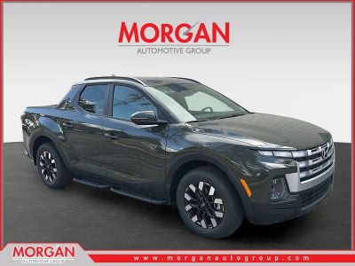 2026 Hyundai SANTA CRUZ SEL in Rockwood Green — front three-quarter view