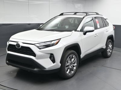 2025 Toyota RAV4 XLE Premium SUV — front three-quarter view
