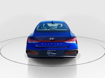 2025 Hyundai Elantra — engine compartment view