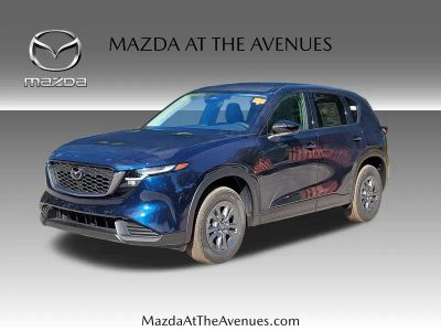 2026 Mazda CX-5 2.5 S Select in Blue — front three-quarter view