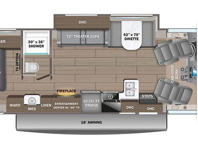 2026 Jayco Greyhawk — side profile view