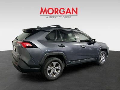 2024 Toyota RAV4 Hybrid — rear three-quarter view