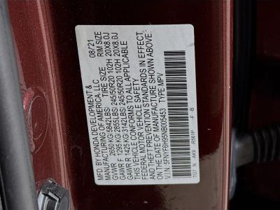 2022 Honda Pilot — photo 38 view