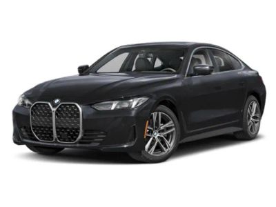 2026 BMW 4 Series 430i in Black Sapphire Metallic — front three-quarter view