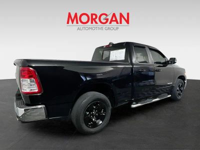 2021 Ram 1500 — rear three-quarter view
